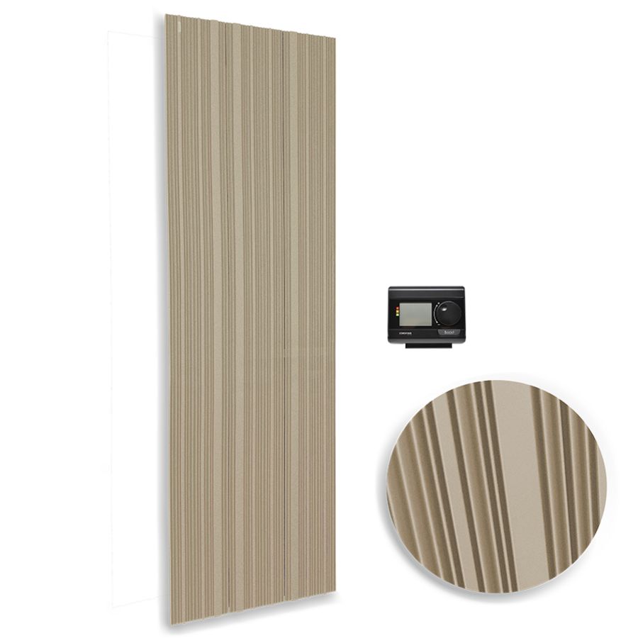 Radiator Tessuto E-Comfort REMOTE 1800x500mm 750W Zand