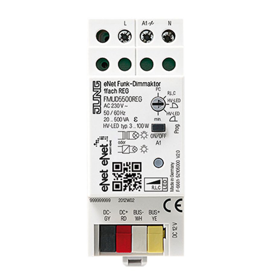 Universeel dimmer 1-kanaals DIN-rail eNet
