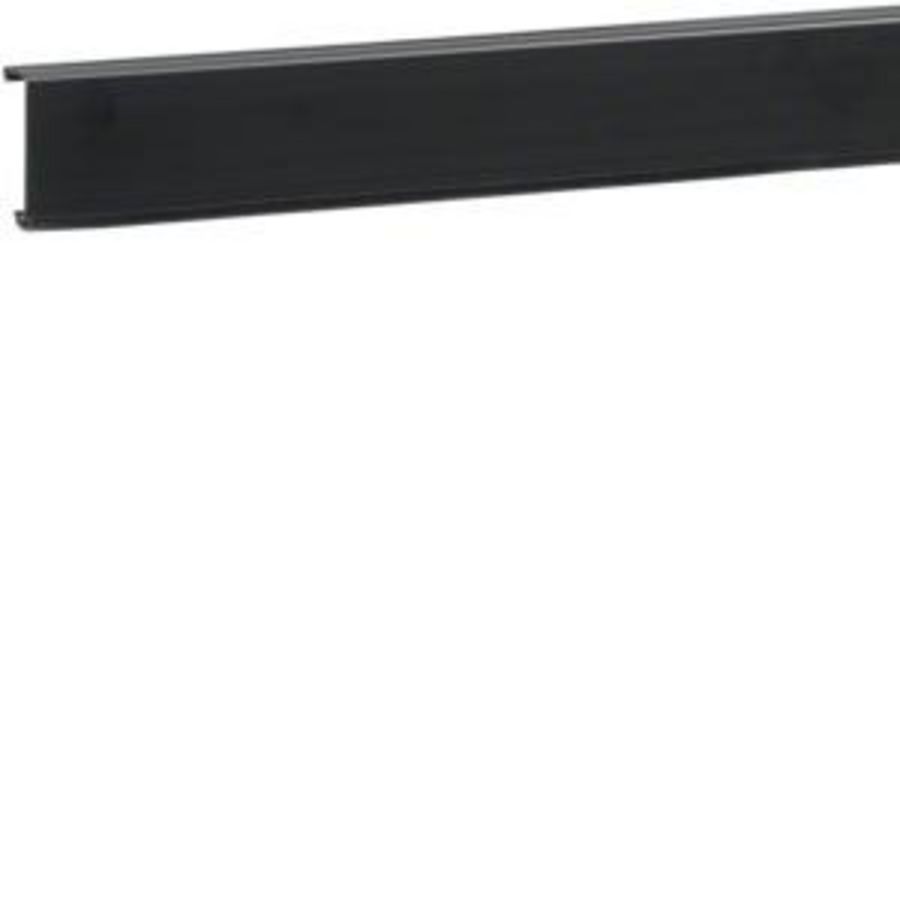 Deksel met dubbele flexrand 20x55mm SL zwart VVE=2