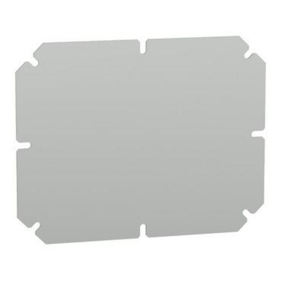 Isolerende montageplaat voor kasten 225x175mm Ø2,5mm