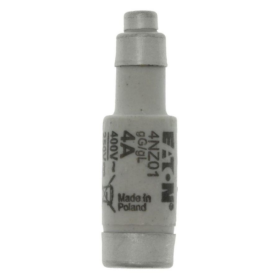 Zekering laagspanning 4A AC 400V D01 gL/gG IEC traag VVE=10