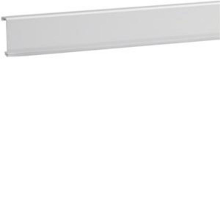 Deksel met dubbele flexrand 20x55mm SL verkeerswit VVE=2