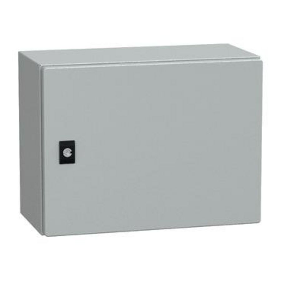 Deur 300x400x200mm IP66 / IK10 RAL7035 Spacial CRN