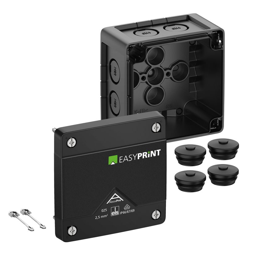 Abox Pro 025-L/sw EasyPrint Aftakdoos VVE=20