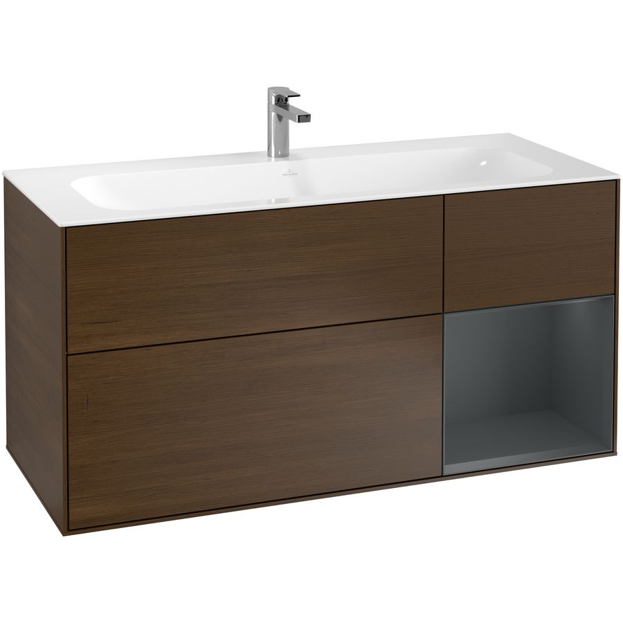 Wastafelonderkast Finion 1196x591x498mm W.Veneer F070HGGN