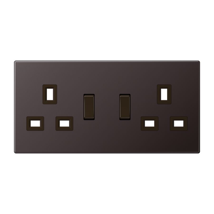 Wandcontactdoos afdekking BS losse PL LS-Dark