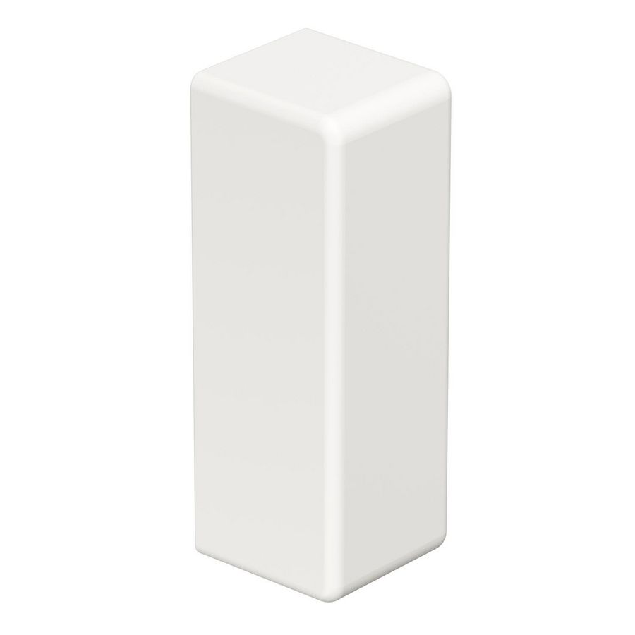 Eindstuk 10x30mm polyvinylchlorid puur wit VVE=10