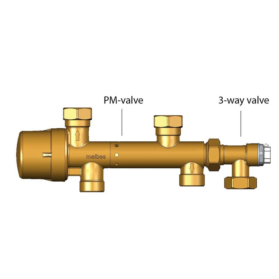 MB PM-controller HIU 3-weg + dichtingen