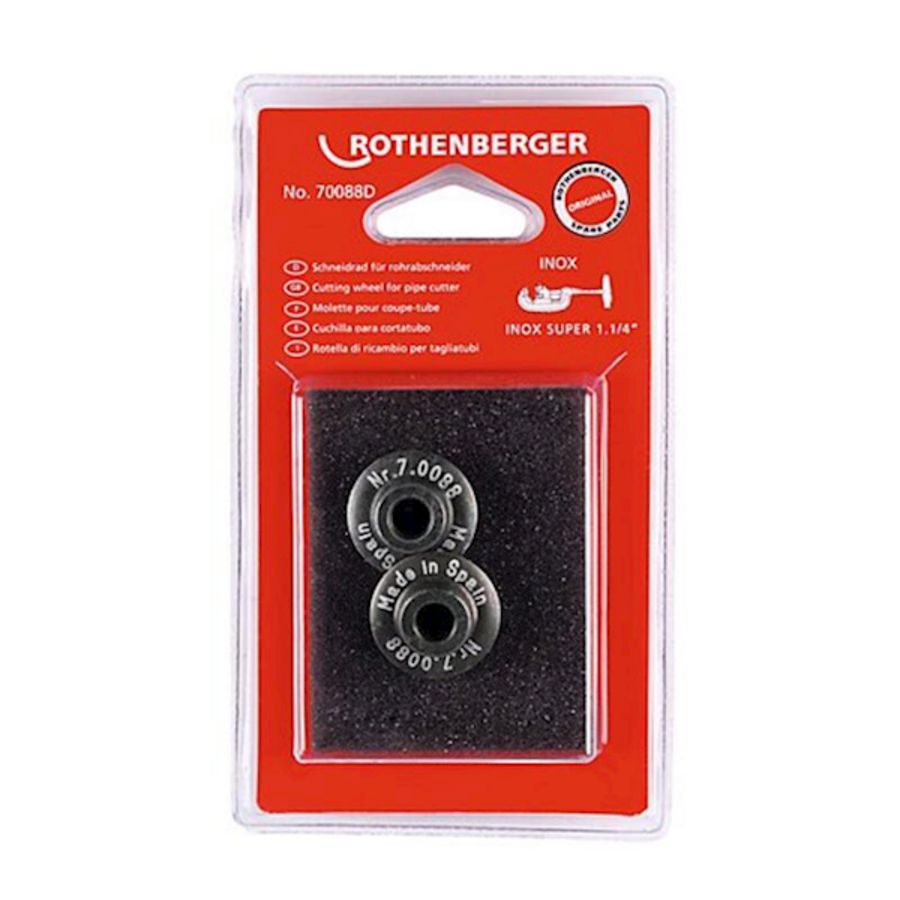 Hangverpakking snijwielen 2 x 7.0088 voor pijpsnijder