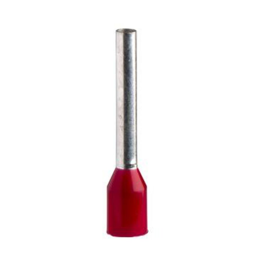 Adereindhuls Large 1mm² Rood VVE=1000