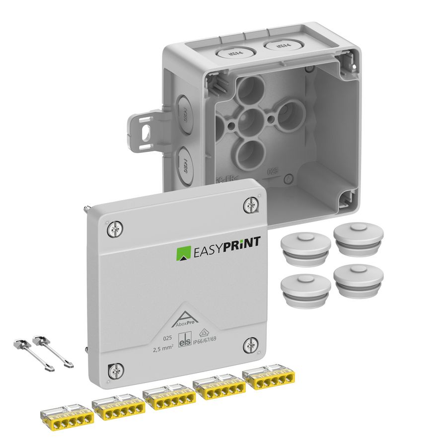 Abox Pro 025 AB-2,52 EasyPrint Aftakdoos VVE=20