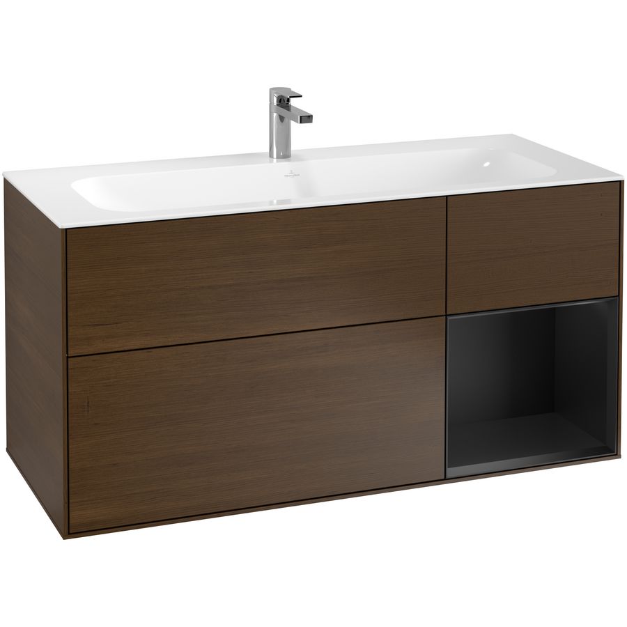 Wastafelonderkast Finion 1196x591x498mm W.Veneer F070PDGN