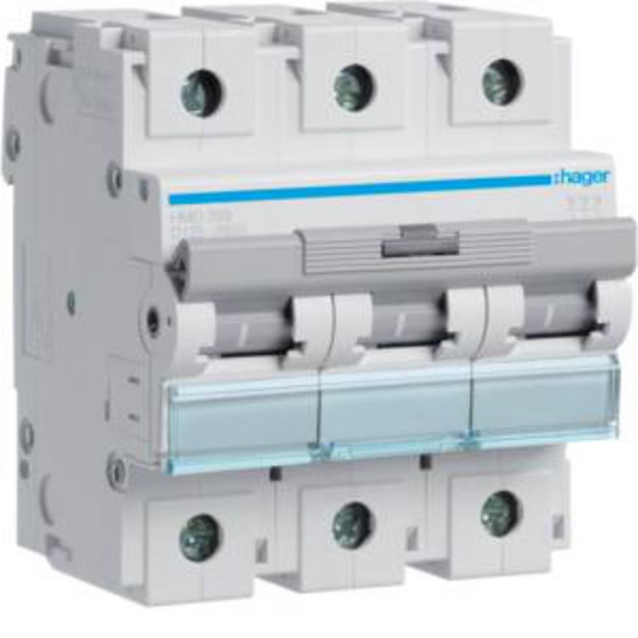 Installatieautomaat 3-polig 125A D-karakteristiek 15kA