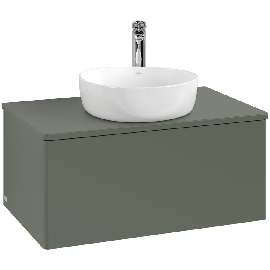 Wastafelonderkast Antao 800x360x500mm L.Green Matt Lacquer K30050HL