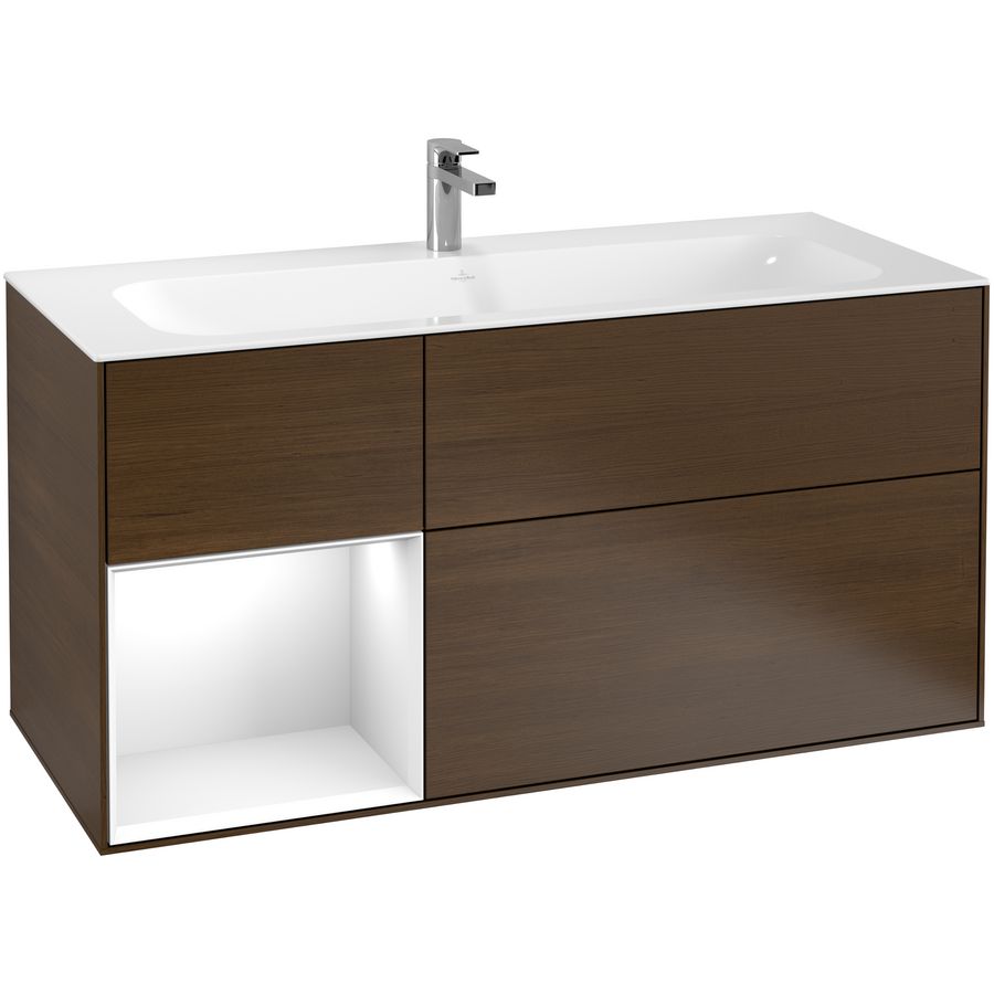 Wastafelonderkast Finion 1196x591x498mm W.Veneer G060GFGN