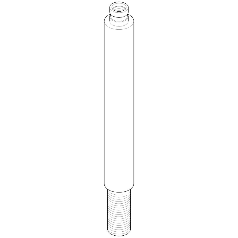 Aansluiting 34x319mm Platina