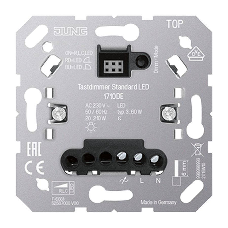 Tastdimmer Standaard led