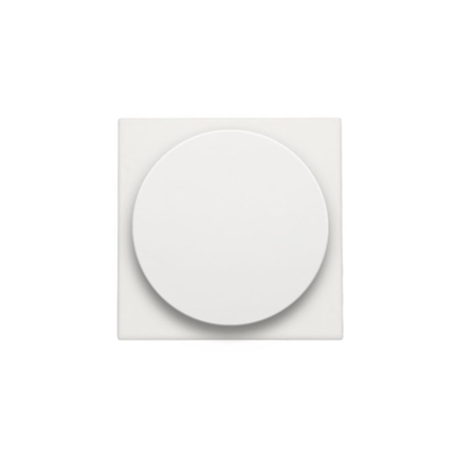Afwerkingsset draaiknopdimmer/extensie incl. draaiknop white