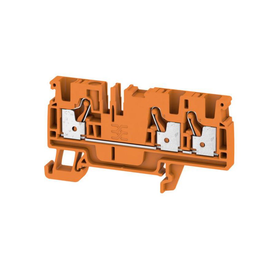 Doorvoerklem oranje 4mm2 32 A 800 V 2051320000 VVE=50