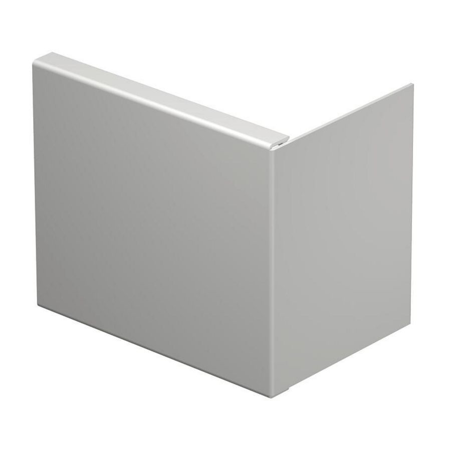 Eindstuk 100x130mm polyvinylchlorid puur wit VVE=10