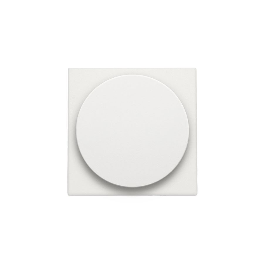 Afwerkingsset draaiknopdimmer/extensie incl. draaiknop white