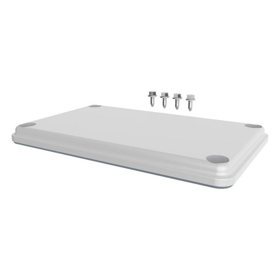 Flensplaat F3A IP66 kunststof 4xM16 6xM25/16 8xM32/20
