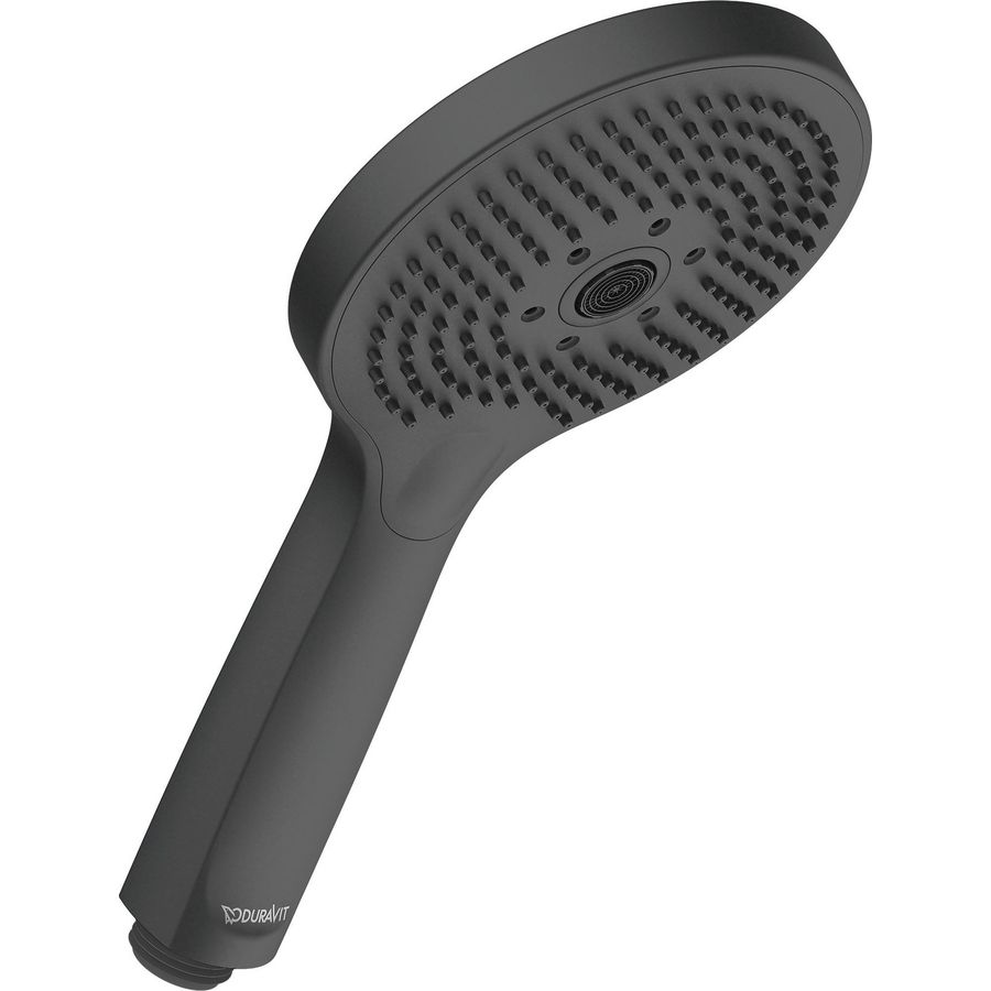 Handdouche ø120mm Wave 3 straalsoorten zZwart Mat