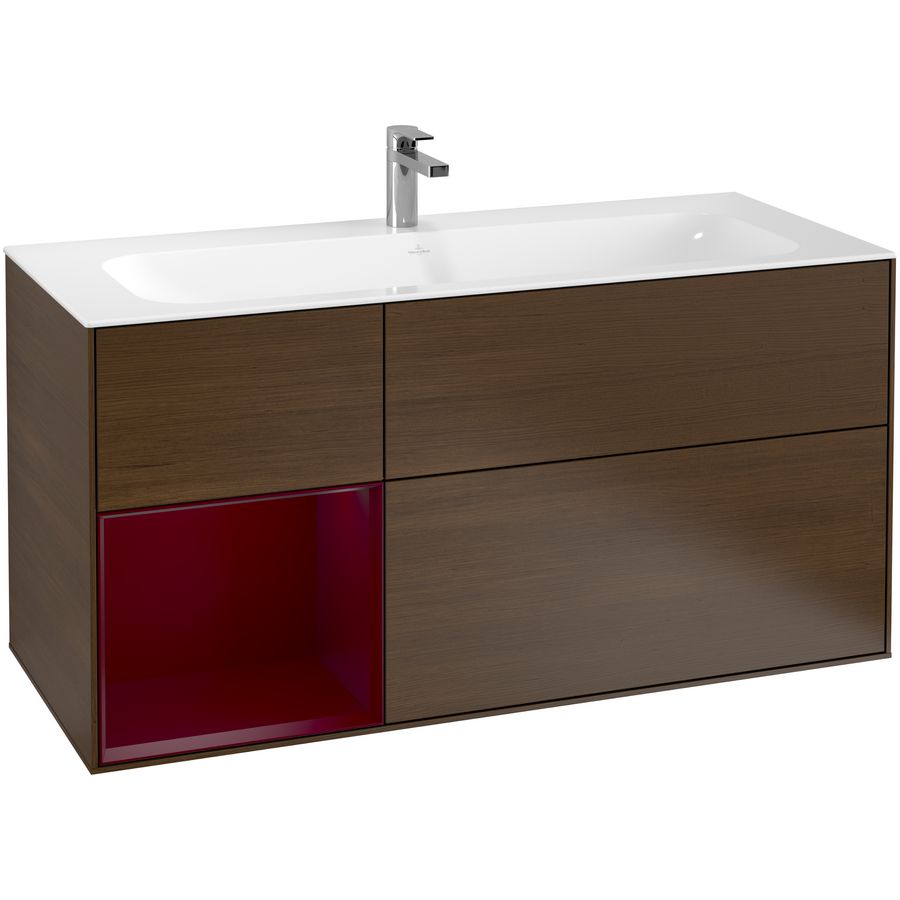 Wastafelonderkast Finion 1196x591x498mm W.Veneer G060HBGN