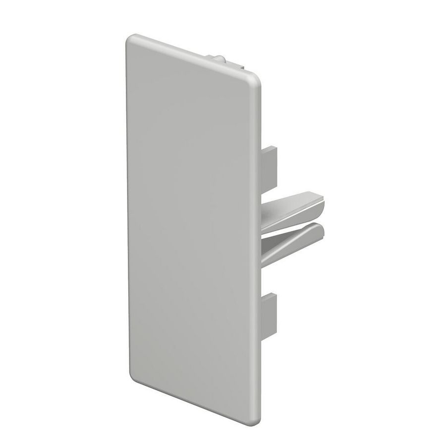 Eindstuk 40x90mm polyvinylchlorid puur wit VVE=10