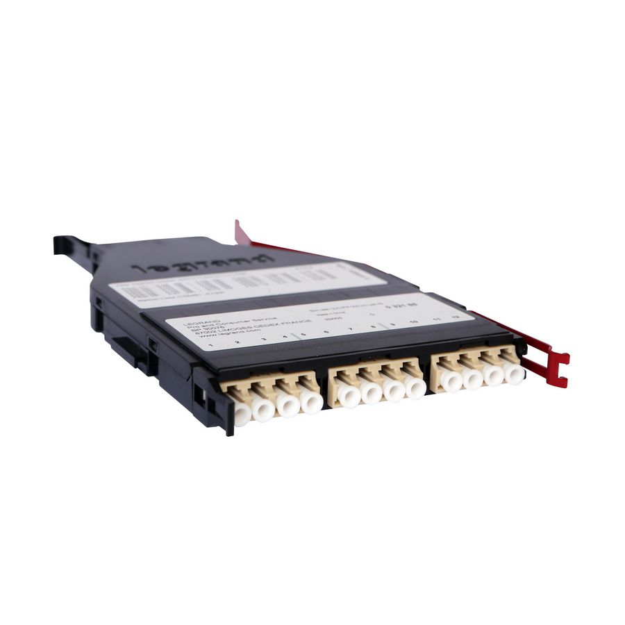 Cassette compact HD glasvezel OM3 MM MTP/12LC uni LCS3