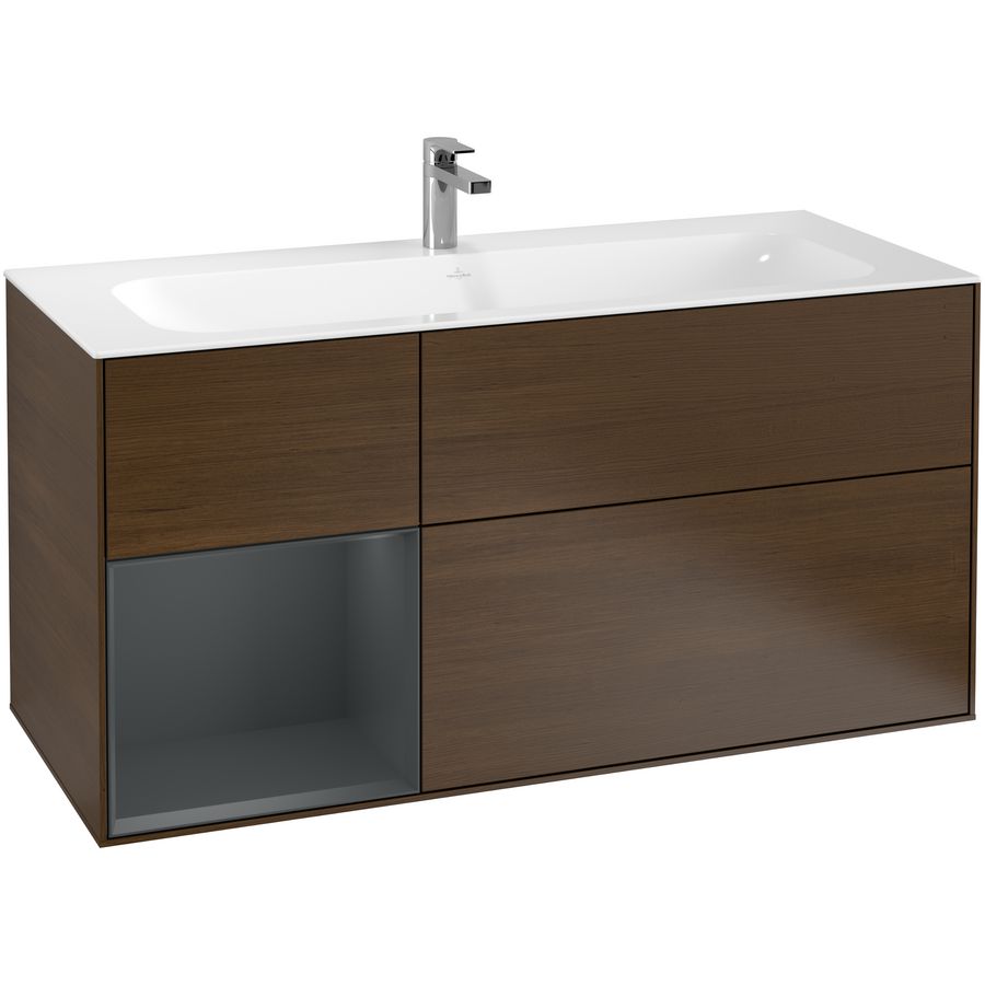 Wastafelonderkast Finion 1196x591x498mm W.Veneer G060HGGN