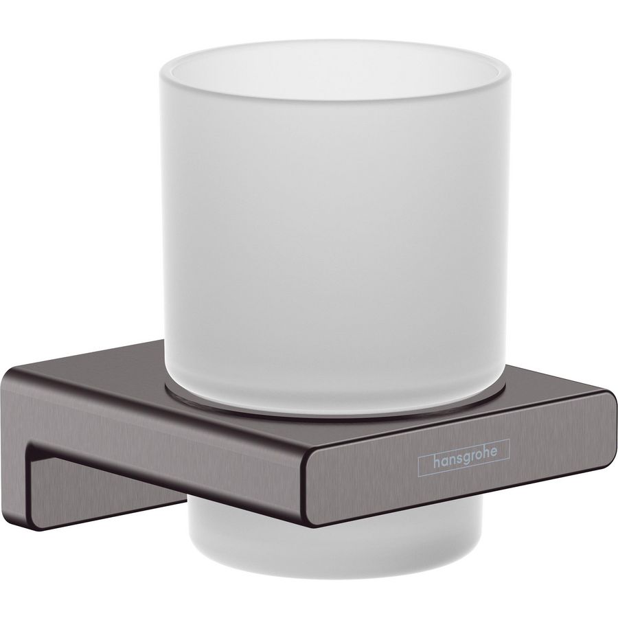 AddStoris drinkbeker brushed black chrome