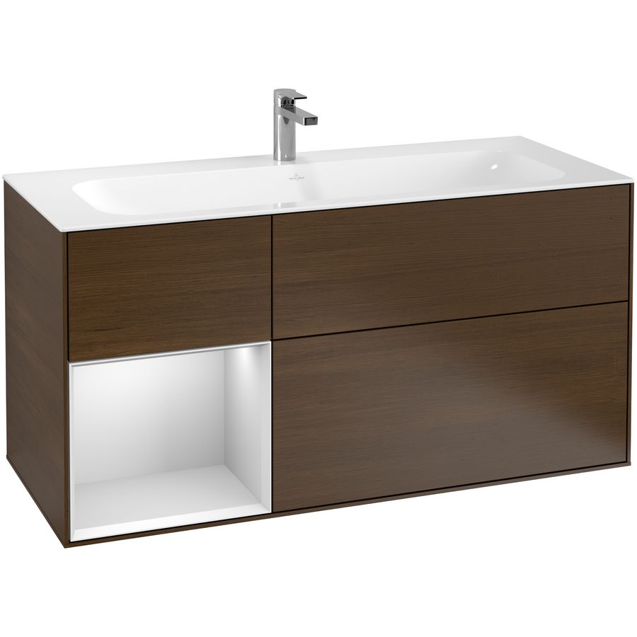 Wastafelonderkast Finion 1196x591x498mm W.Veneer G060MTGN