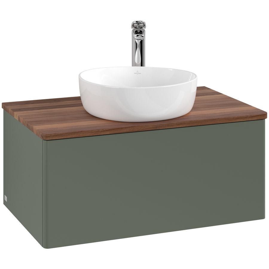 Wastafelonderkast Antao 800x360x500mm L.Green Matt Lacquer K30052HL