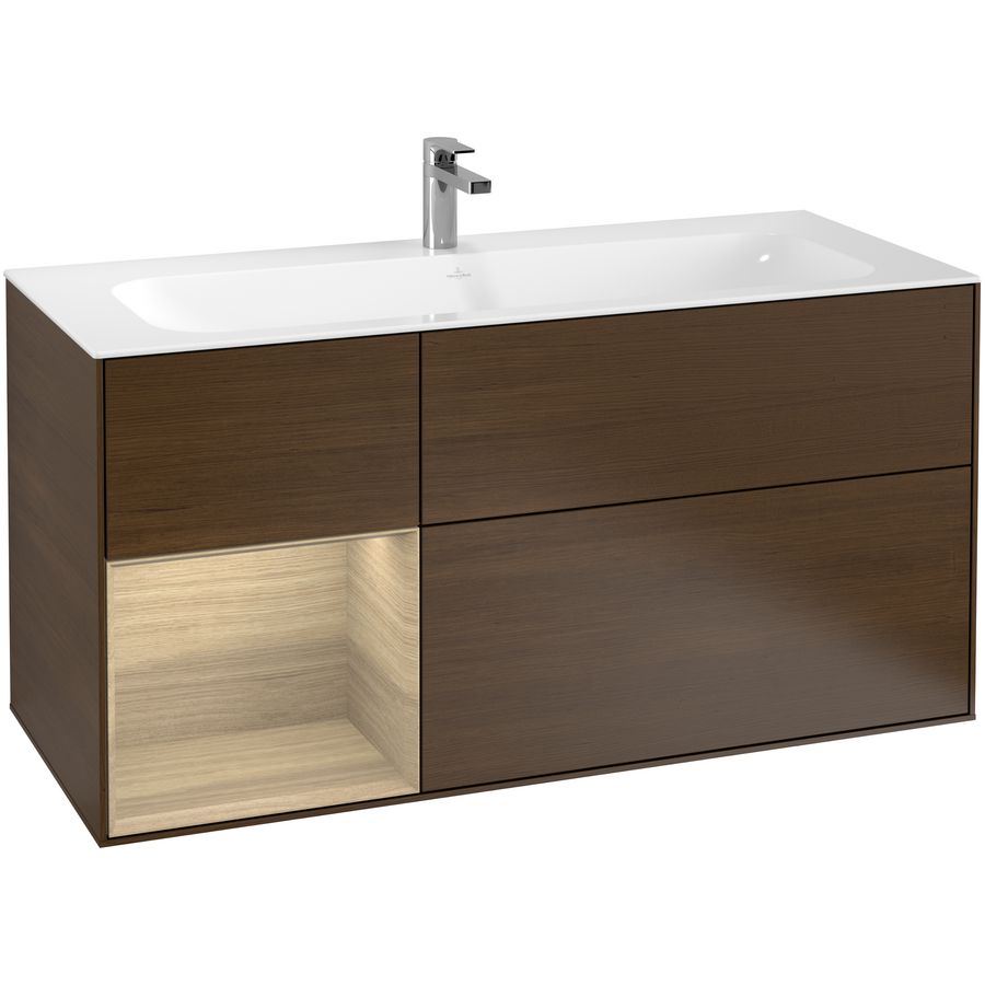 Wastafelonderkast Finion 1196x591x498mm W.Veneer G060PCGN