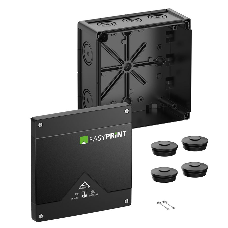 Abox Pro 160-L/sw EasyPrint Aftakdoos VVE=20