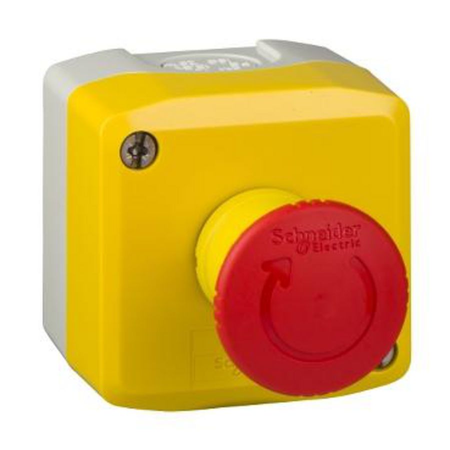 drukknopkast Vuistslagknop 40mm Draaiontgr. Gee XAL-K