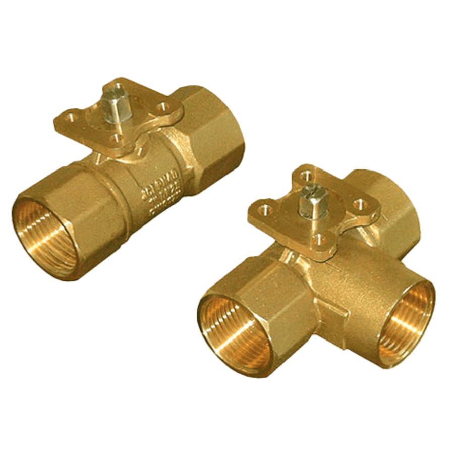 2-weg kogelafsluiter DN15 kvs1,0 PN40 + VA9104-IGA