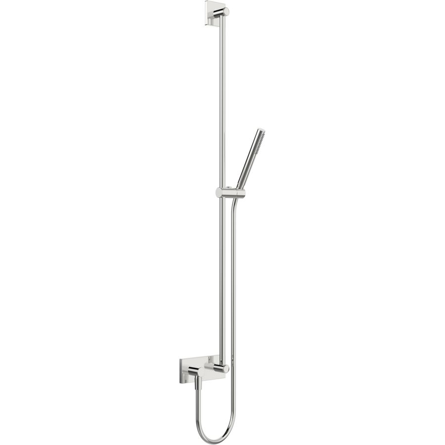 Matrix doucheset 1100mm chroom m.wandaansl.bocht