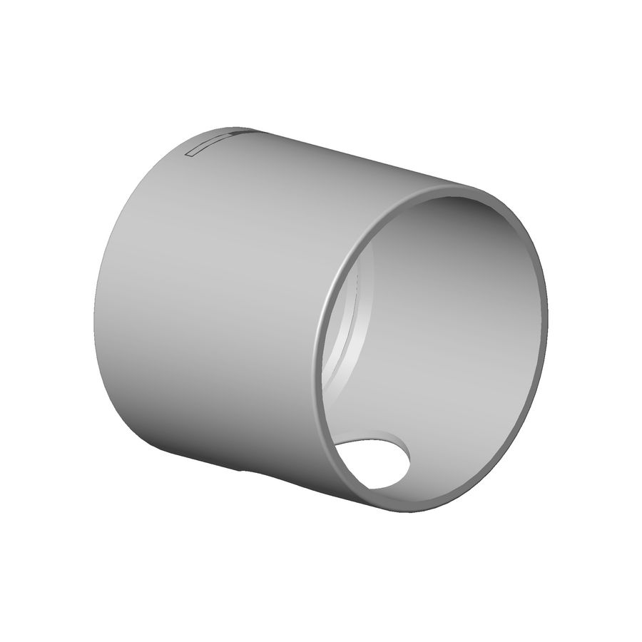 Kapje/huls 45X44mm-DB geb