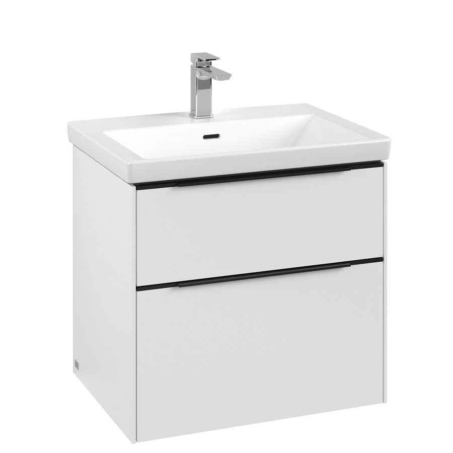 Wastafelonderkast Subway 3.0 622x576x478mm Pure White C576L1VF