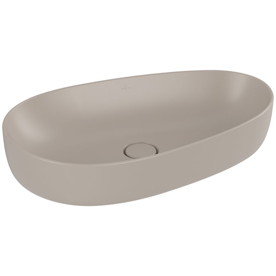 Opzetwastafel Antao 650x400mm Almond CeramicPlus