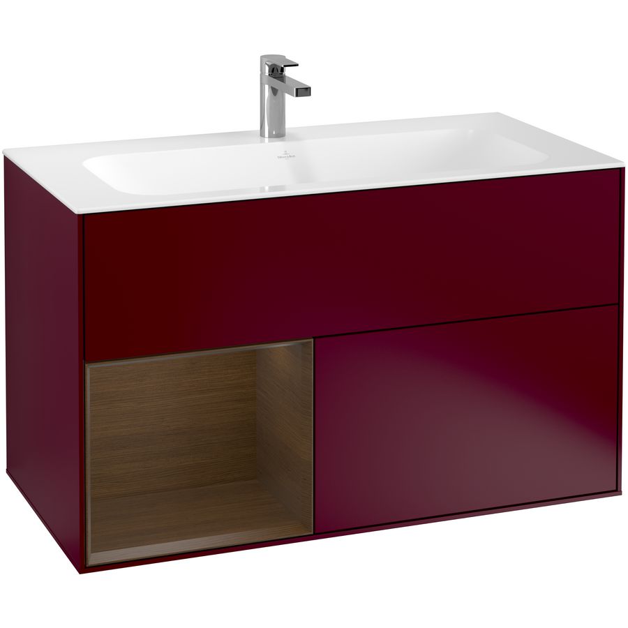 Wastafelonderkast Finion 996x591x498mm Peony Matt Lacquer G030GNHB