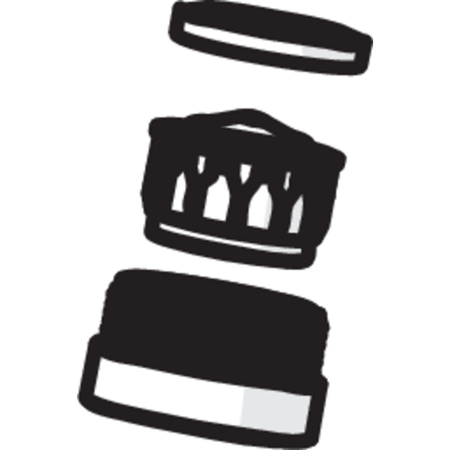 Perlator chroom Designo