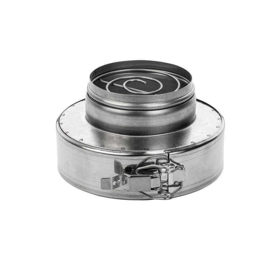 Uitmonding Outdoor RVS 80/125