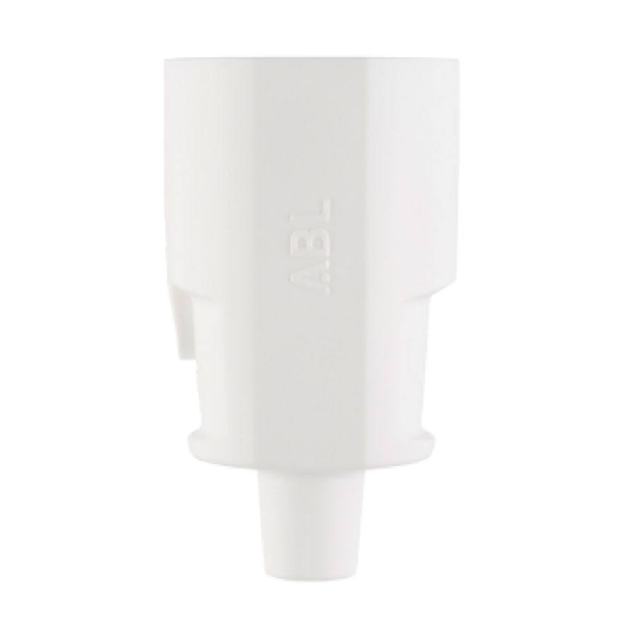 Koppelcontactstop geaard compact SCHUKO IP20 wit VVE=10