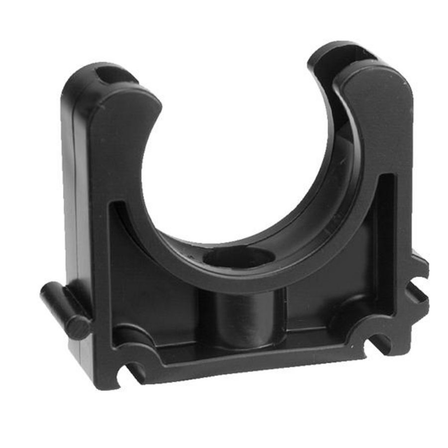 Buisklem 16mm zwart
