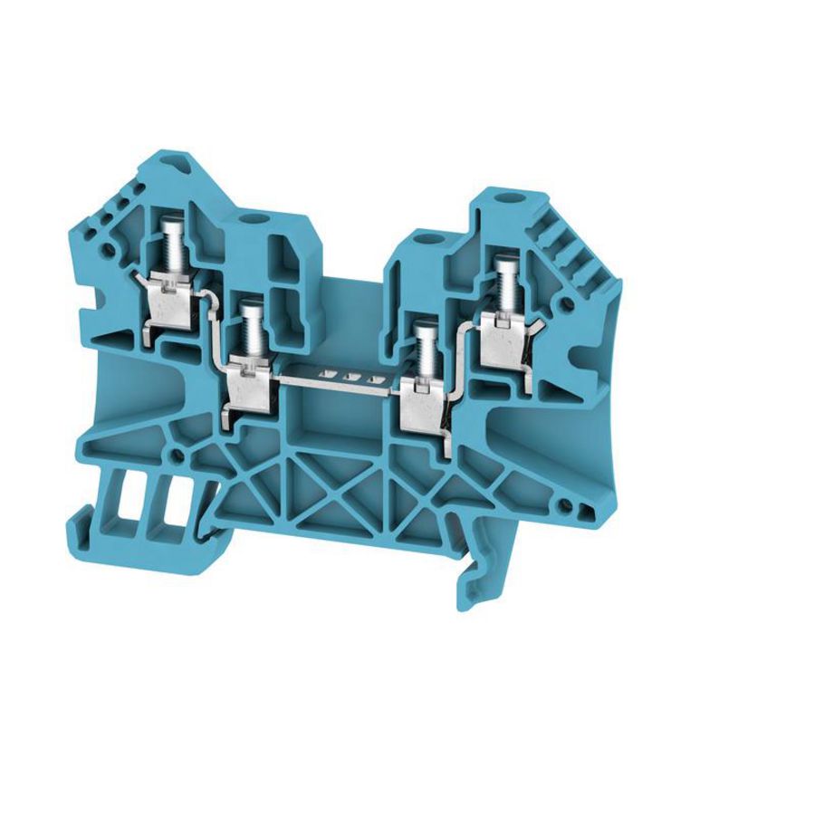 Doorvoerklem blauw 4mm2 32 A 800 1114720000 VVE=50