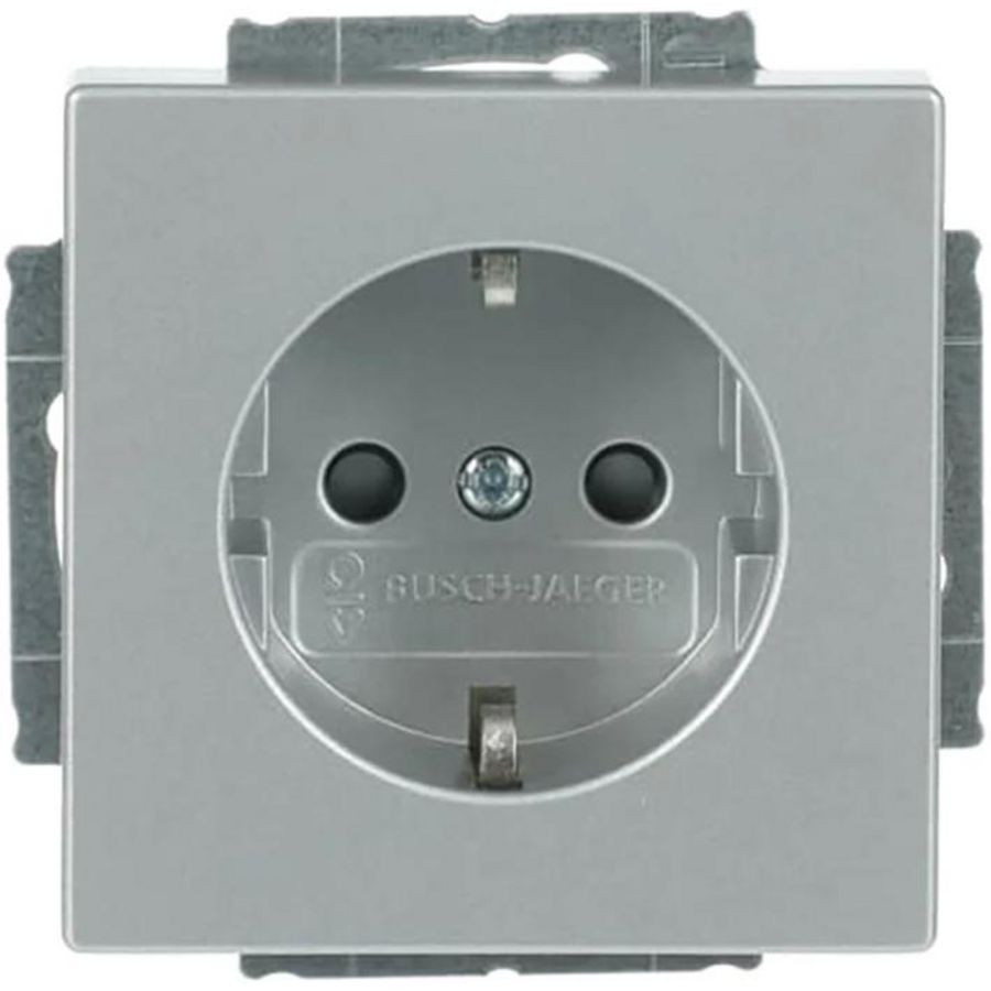 Wandcontactdoos ra kv centraalplaat inb f-aluzilver 2CKA002013A5439 (20 EUCRB-83)