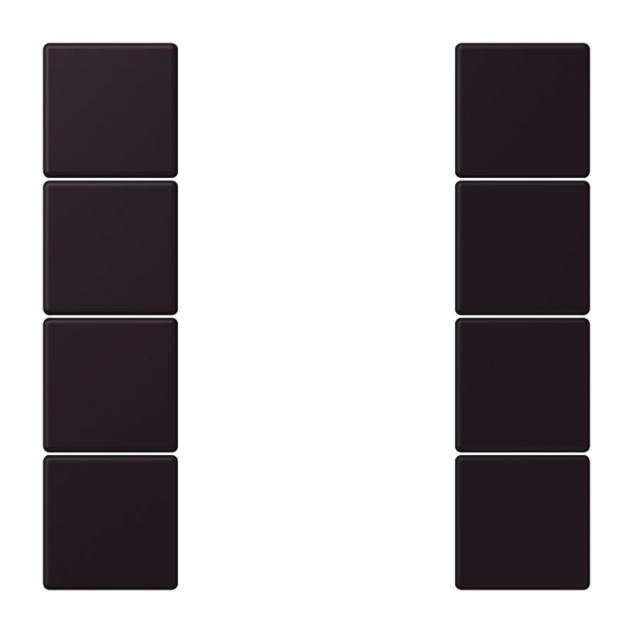 Tastafdekking F50 4-voudig compleet LC4320E KNX